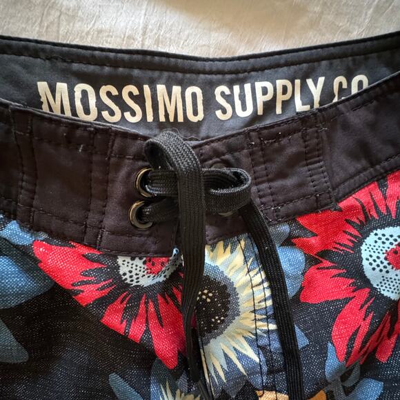Mossimo Supply Co. Size 28 Mens Hawaiian Swim Trunks - Picture 7 of 10